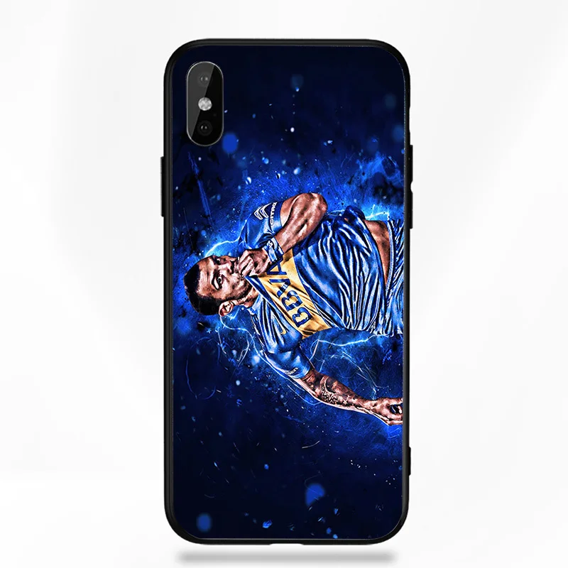 Чехол для телефона для FC Boca Juniors iphone XR 11 Pro XS Max X 5 5S черный DIY черный мягкий чехол для Salvio iphone SE 7 8 6 6S Plus 7Plus - Цвет: A2499