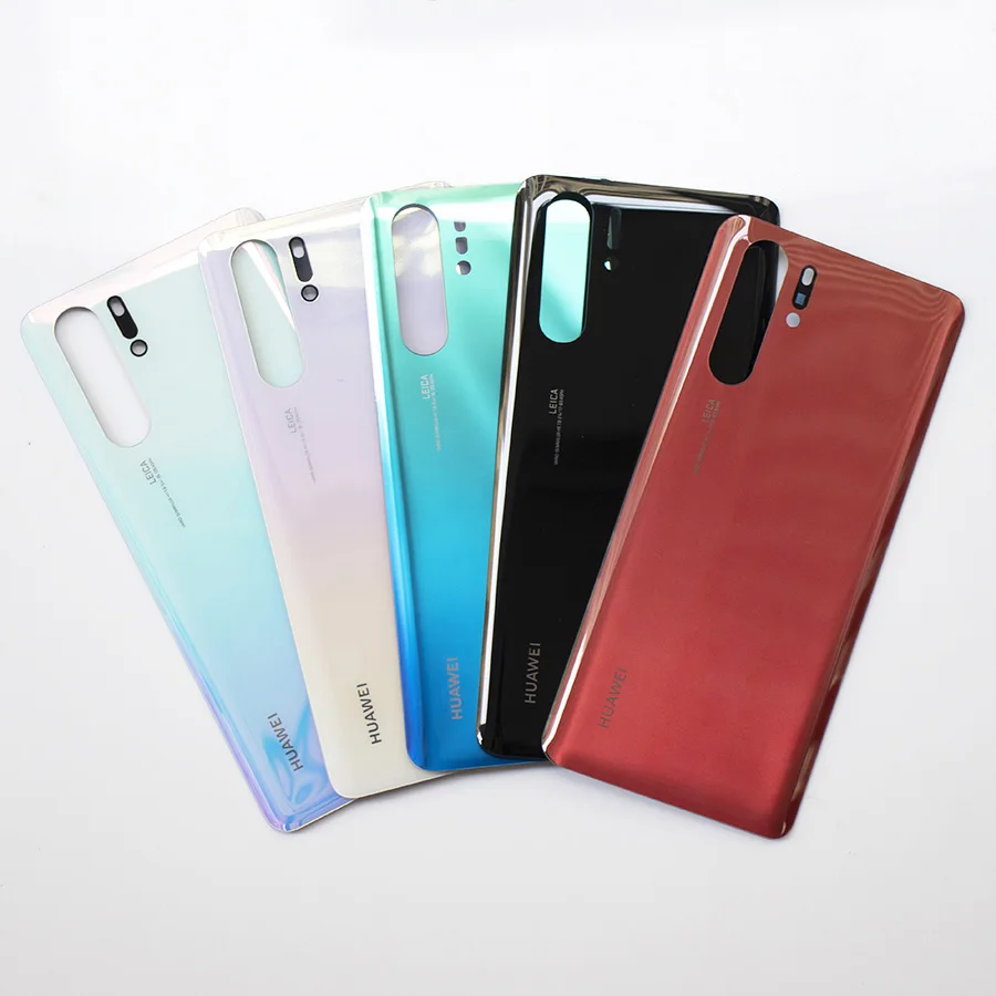 10 шт./лот p30pro Замена заднего стекла для Huawei P30 Pro Крышка батарейного отсека чехол