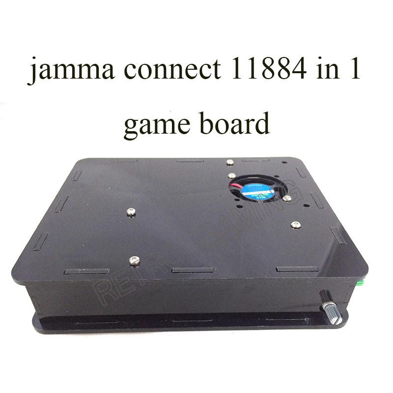 US $206.96 Factory sales jamma multi game pcb board 11884 in 1 VGA output 28pin arcade game machine titan box multiboard