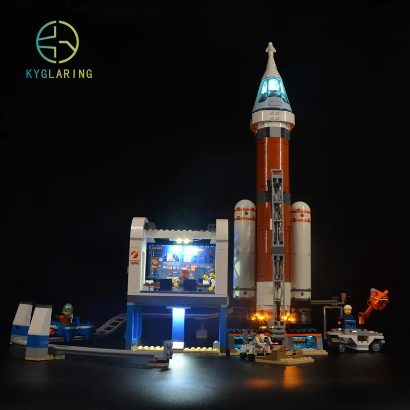 Kyglairng LED Light Kit For LEGO 60228 City Series Deep Space Rocket and Launch Control (only light kit included) | Лампы и освещение