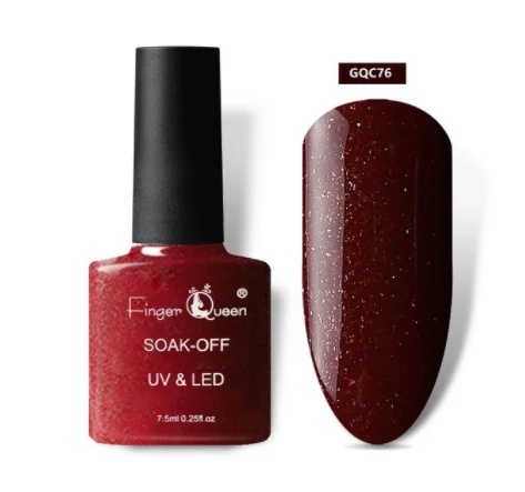 Fingerqueen Гель-лак для ногтей Гибридный гвоздь Art Vernis Полупостоянный УФ светодиодный Топ все для маникюра Базовое покрытие гель лак для ногтей
