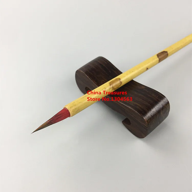 2 шт./лот, китайский красный кисть, китайская кисть для каллиграфии волос ручка Китайский кисть Сяо Кай китайской живописи Liner Brush