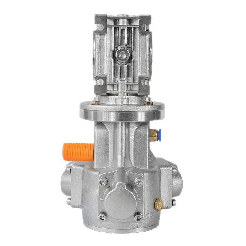 Three-cylinder Piston Pneumatic Motor with Worm Gear Reducer Large Torque Low Speed Industrial Strength Explosion-proof Motor