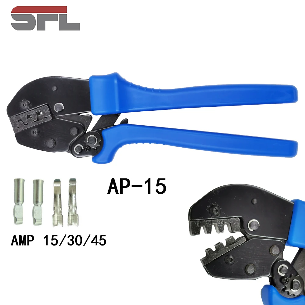 

Crimping Pliers Electrical Tools AP-15 for power pole powerpole Connectors Crimp AMP 15/30/45 for low voltage connections