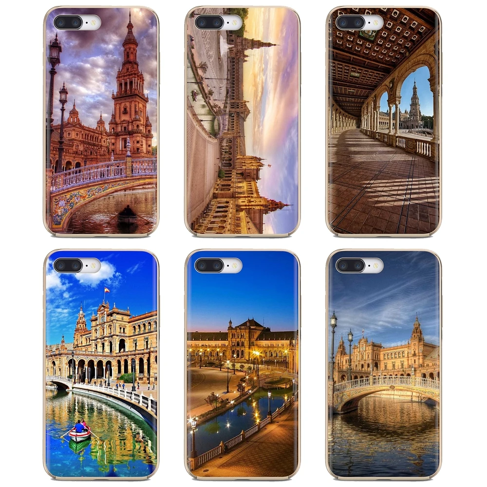 Soft Case Housing For iPhone 11 Pro 4 4S 5 5S SE 5C 6 6S 7 8 X 10 XR XS Plus Max iPod Touch PLAZA DE ESPANA Sevilla Spain | Мобильные