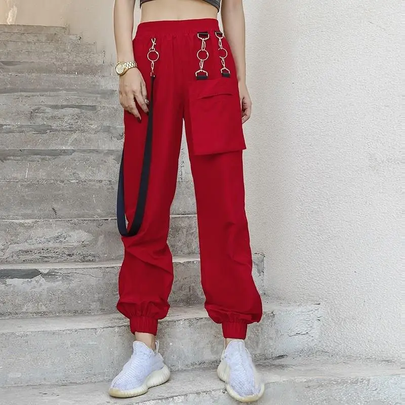 pants rojo mujer