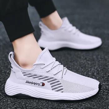 

2020 New Mesh Men Casual Shoes Men Comfortable Breathable Lac-up Walking Sneakers Men Shoes Tenis Masculino Zapatillas Hombre