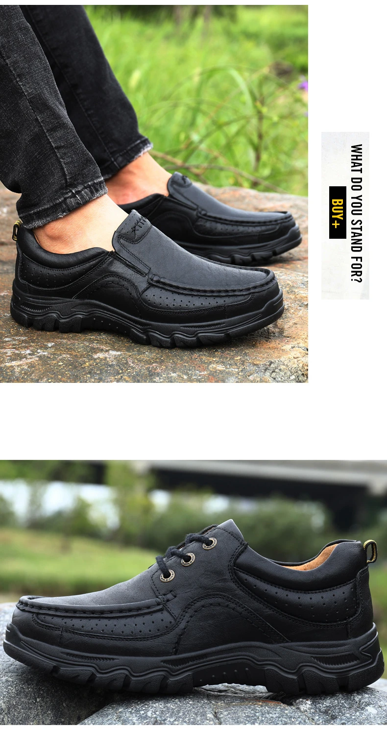 Золотой саплинг легкая Уличная обувь для мужчин из натуральной кожи дышащая платформа ретро сапоги мужские кроссовки для треккинга Пешие прогулки
