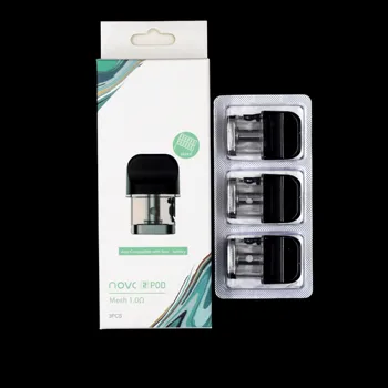 

3pcs Vape Novo2 Pod Cartridge 2ML Mesh 1.0ohm DC 1.4ohm MTL Replacement Coil Head