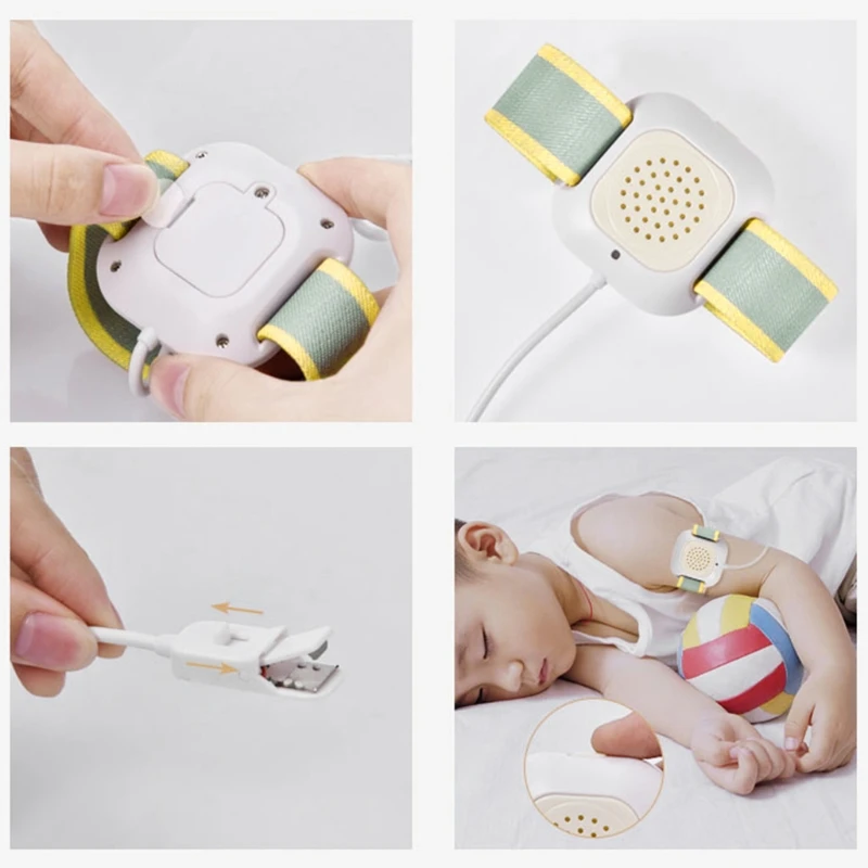 Arm Wear Bed Wetting Alarm Bedwetting Enuresis Urine Sensor Infant Toddler Kids Elderly Adult bedwetting sensor alarm