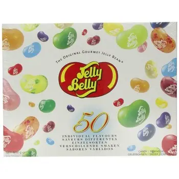 

Jelly Belly Beans 50 Sorten Geschenkpackung, 1er Pack (1 x 600 g)