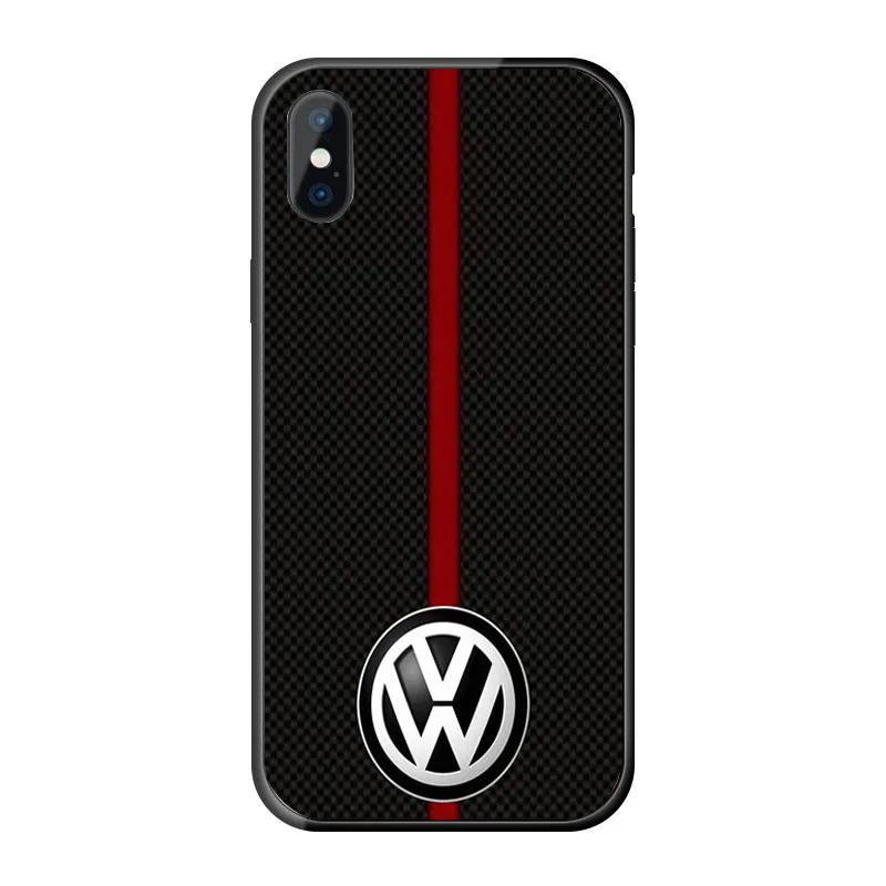Volkswagen Coque Shell TPU Мягкий силиконовый чехол для телефона Apple iPhone 8 7 6 6S Plus X XS MAX 5 5S SE