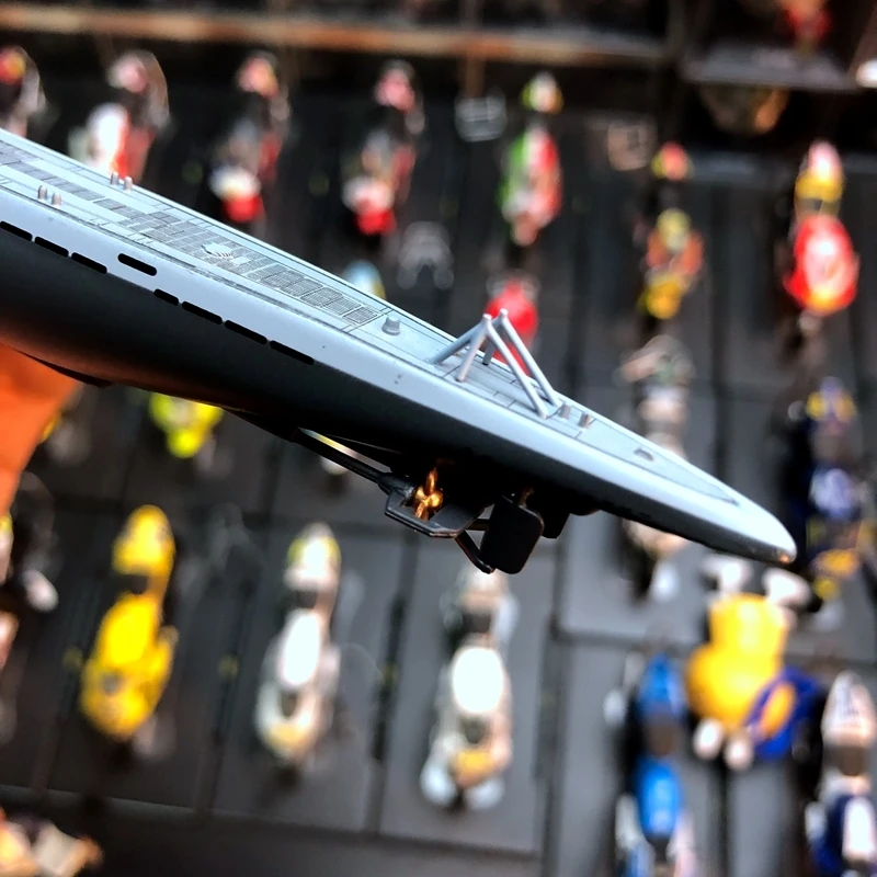 Новинка 1/350, специальная литая под давлением металлическая немецкая Wolf-u181 подводная лодка, имитация, Военная Подвеска, статическая Готовая модель корабля, игрушки для