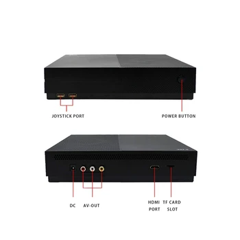 

Retro Game Console, Entertainment System HD Video Game Console 32GB 800 Classic Games 4K HDMI TV Output with 2PCS Joystick for a