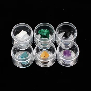 

Anju Crushed Stone Natural Crystal Ore Ornament Specimen Stone Raw Stone Popular Science Education Children Mineral Crystal Box