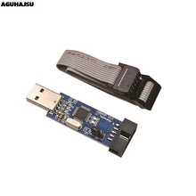 10Pin до 6 Pin плата адаптера+ USBASP USBISP AVR программист USB ATMEGA8 ATMEGA128 ATtiny/CAN/PWM 10Pin модуль провода DIY