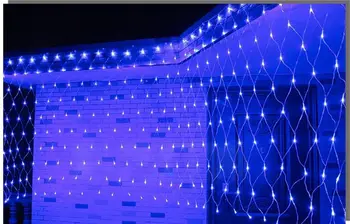 672Leds 6M(W)*4M(H) led net light web mesh fairy string lamp Christmas Xmas wedding Garden party Tree decor 220V Blue/White/Mult
672Leds 6M(W)*4M(H) led net light web mesh fairy string lamp Christmas Xmas wedding Garden party Tree decor 220V Blue/White/Mult