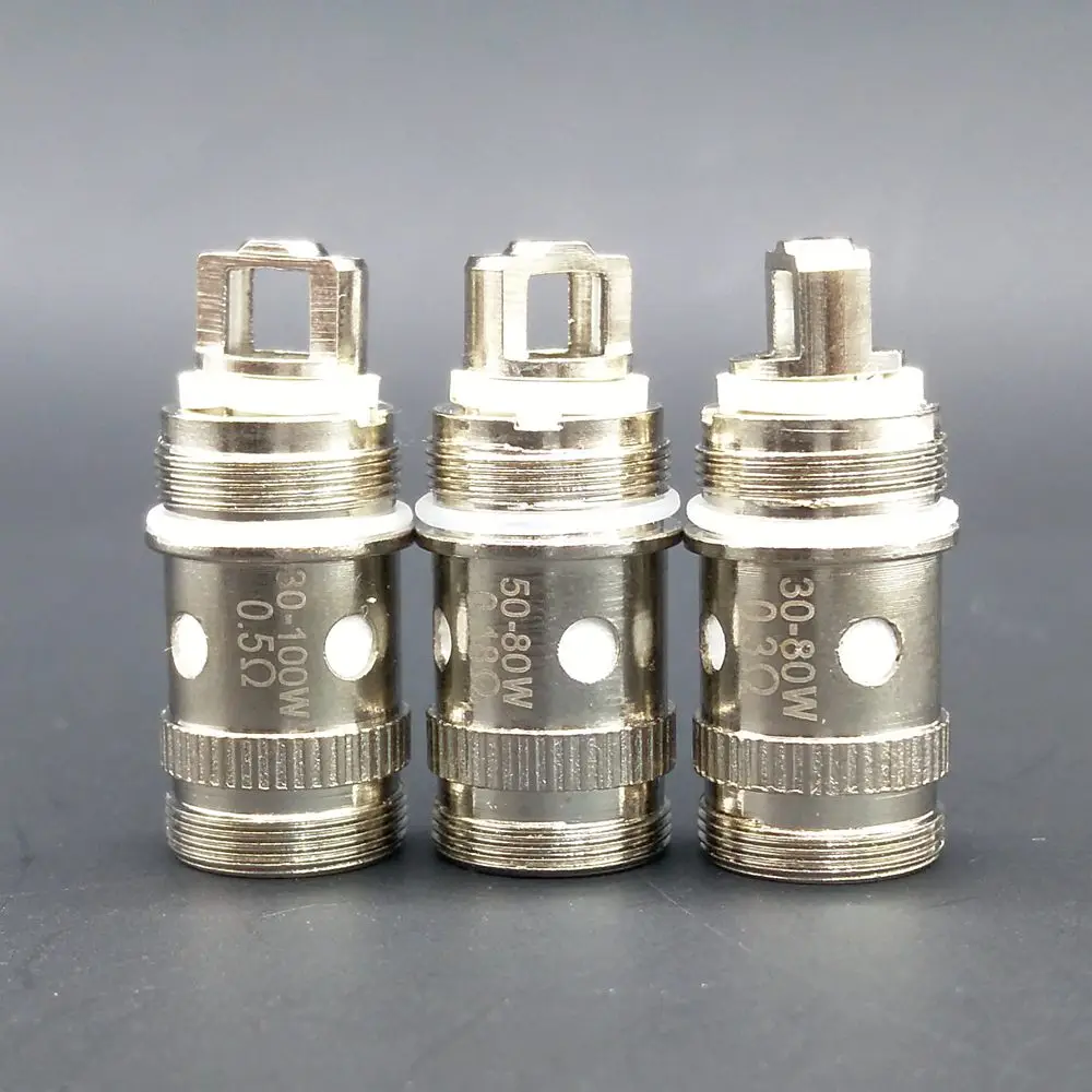 

5pcs pack Replacement EC Coil 0.18ohm 0.3ohm 0.5ohm Coil Head for iJust 2 / Melo 2 / Melo 3 Mini /ijust s Coil Tank Atomizer