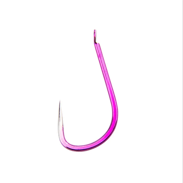 DYGYGYFZ 10 шт. новый фиолетовый крючок для соревнований, рыболовный крючок, рыболовные принадлежности, аксессуары, оптовый крючок 6