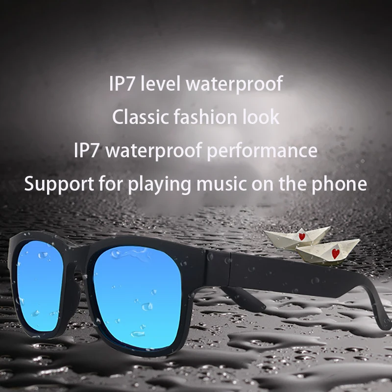 Onever Car Driving Glasses Bluetooth Goggles MultiPurpose Sunglasses With Stereo Wireless Headphone for IPhone | Автомобили и