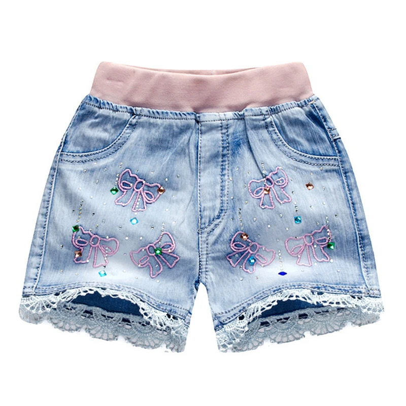 Summer Kids Girls Jeans Casual Hot Pants Fashion Cute Cartoon Rabbit Children S Clothes Baby Girls Shorts Girl Denim Shorts Shorts Aliexpress