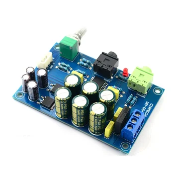 

Mini Finished Protection TPA6120A2 HIFI Headphone Amplifier Board Replacement DIY Zero Noise Durable Module Easy Install