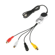 DVR Adapter Digital Portable Converter With Cable Device Accessories AV Audio Video Recorder Card USB Interface Professional