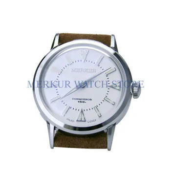 

MERKUR Conqueror Vintage Dive Watch Homage First Generation Alpinist Sapphire Pop Glass 38S Japan