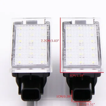 

3528 License Plate Light Lamp For Smart Fortwo 453 Coupe C453 Cabriolet A453 Durable Part