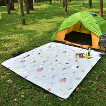 200*200 см палатка спальный коврик водонепроницаемый ткань Оксфорд Моющийся Портативный легкий коврик для путешествий палатка пляжный коврик