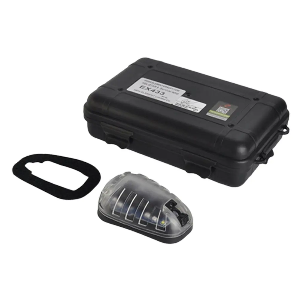 

Helmet Light Survival Signal Helmet Light Enemy Identification Lamp Ir Infrared Flash Waterproof Ladybug Helmet Light