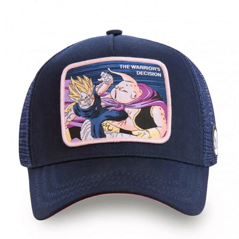 Бренд VEGETA vs MAJIN BUU Dragon Ball Snapback Кепка хлопковая бейсбольная кепка для мужчин и женщин хип-хоп папа шляпа бейсболка Прямая поставка