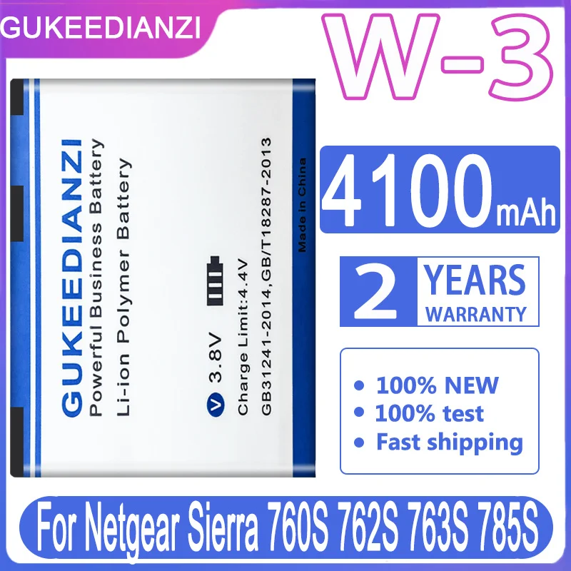Аккумулятор W3 для беспроводного маршрутизатора Netgear Sierra 760S 762S 763S 785S внешняя карта