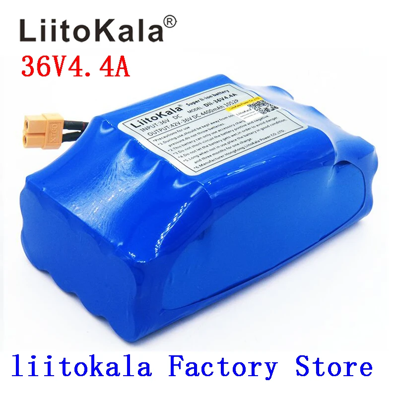 36V rechargeable li-ion battery pack 4400mah 4.4AH lithium ion cell for electric self balance scooter hoverboard unicycle