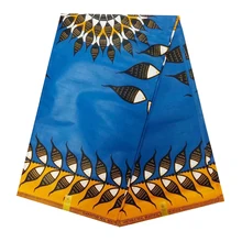 Нигерийские супер Jave Африканские Восковые ткани для платья высокое качество хлопок Гана Голландский Настоящий принт восковые материалы Анкара восковые