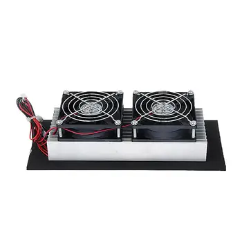 

12V 240W Electronic Semiconductor Refrigeration Small Air Conditioner Micro Cooling System Space Radiator Refrigerator