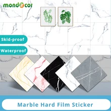 Самоклеющиеся наклейки для гостиной, пола, плитки, мраморные обои, водостойкие, износостойкие, для пола, декоративная пленка