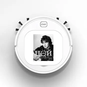 

Smart Sweeper Robot House Durable Power Floor Cleaning Robots Vacuum Cleaner 1800pa removable colorful music Viktor Tsoi funny