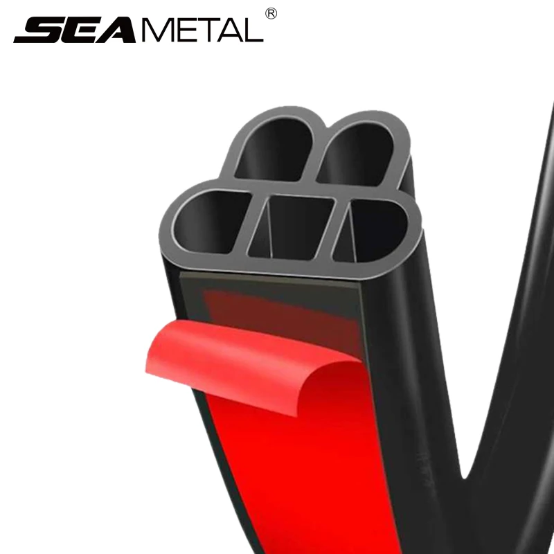 Lowered Rubber-Seal-Strips Weatherstrip Car-Door Noise-Insulation Soundproof Door-Trunk for Upgraded gBQLxlXYY0O