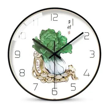 

Silent Watch Clock Living Room Personality Creative Fashion Art Modern Simple Decorator's Clock
