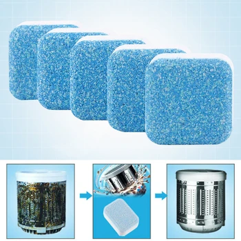 

10PCS Washing Machine Oxygen Cleaner Decontamination Effervescent Tablets Effervescent Tablets And Remove The Residue Of Washing
