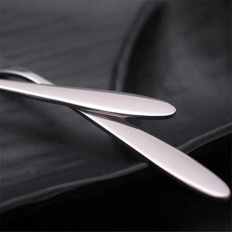 Stainless Steel Two-tine Fork Fruit Fork Set Tableware Multiple Use Snack Cake Dessert Forks Home Flatware 6/12PCS fruit fork portable cutlery silverware set