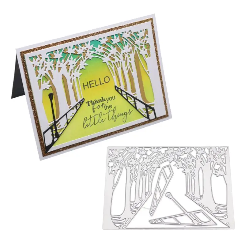 

Street DIY Cutting Mold Metal Cutting Dies Stencil DIY Scrapbooking Album Stamp Paper Card Embossing Crafts Decor