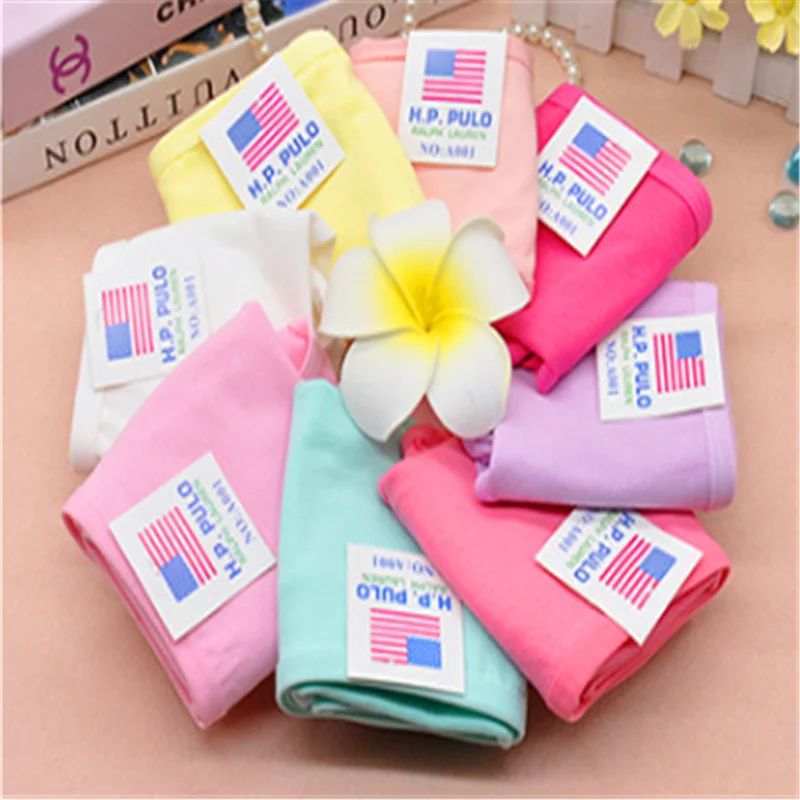 Women's underwear, women's cotton student's best-selling pure color candy hip lifting and ventilating briefs A001