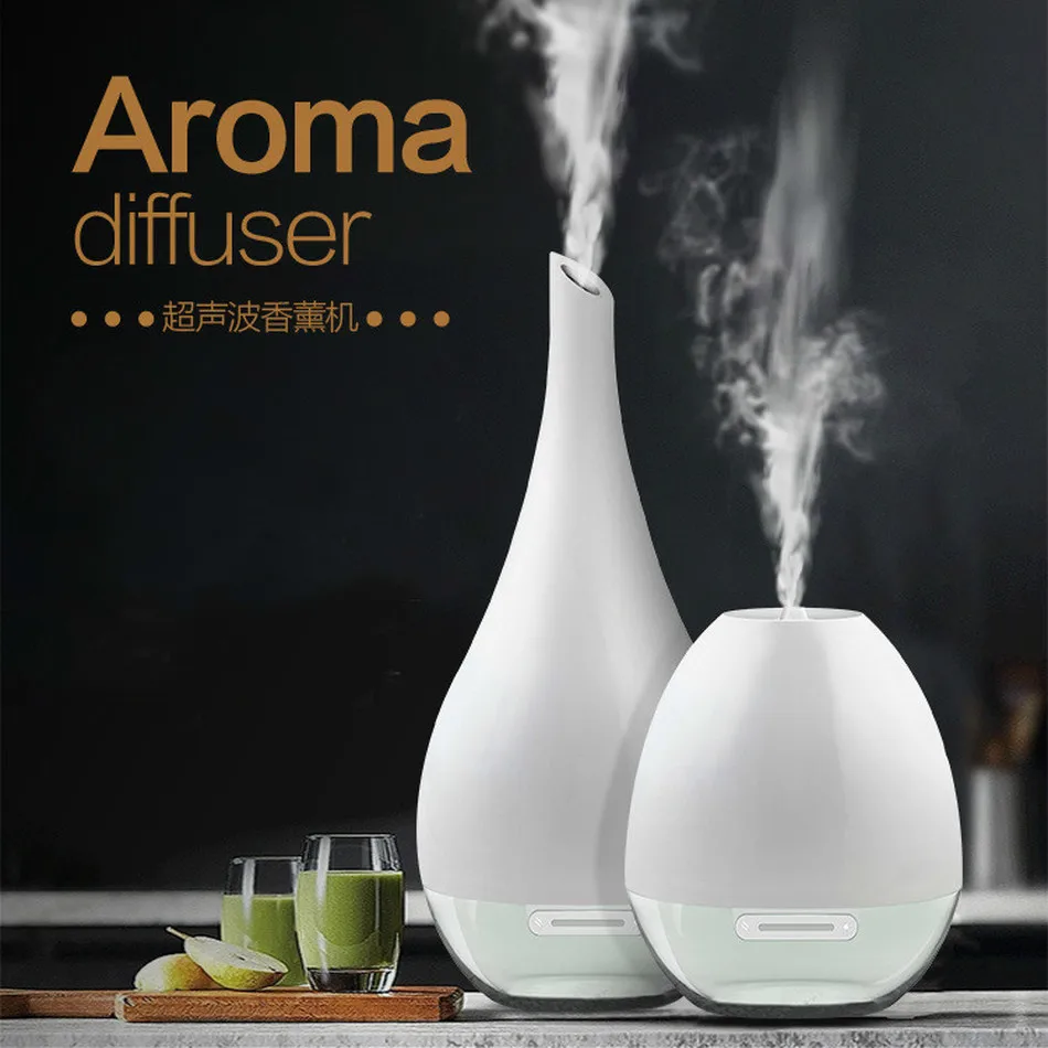 

GRTCO Nano Mist Air Humidifier Ultrasonic Essential Oil Aromatherapy Diffuser 7 Colors LED Lights Cool Mist Maker Air Purifier