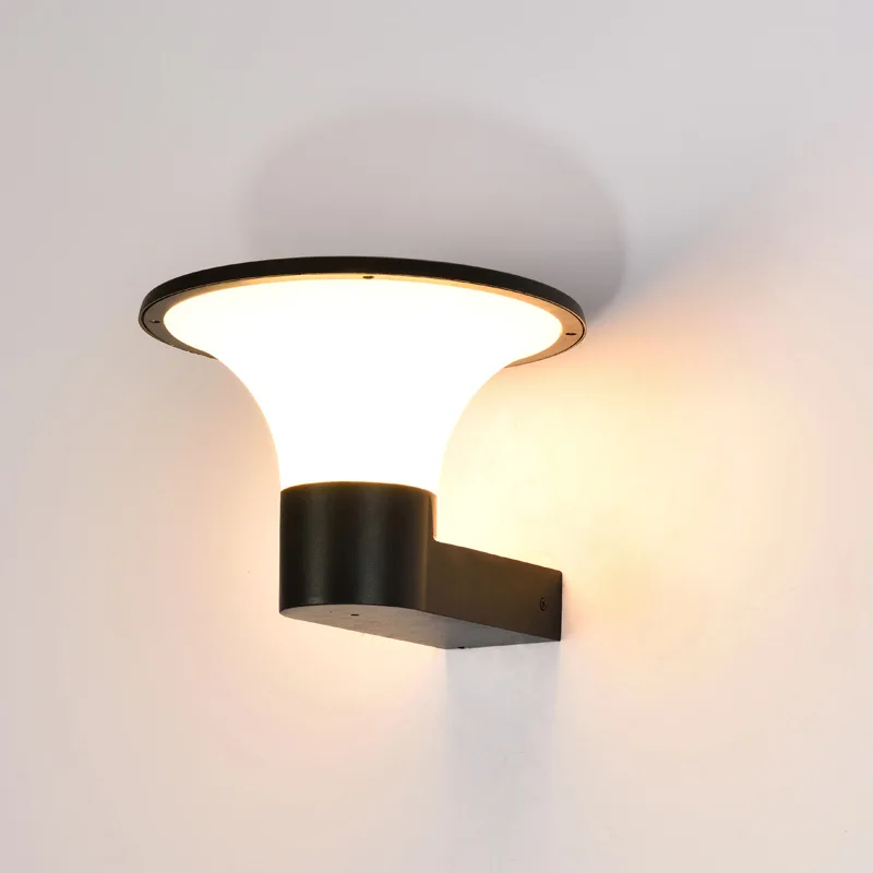 

Outdoor Wall Waterproof Courtyard Lights Creative Simple Head Door Balcony Exterior