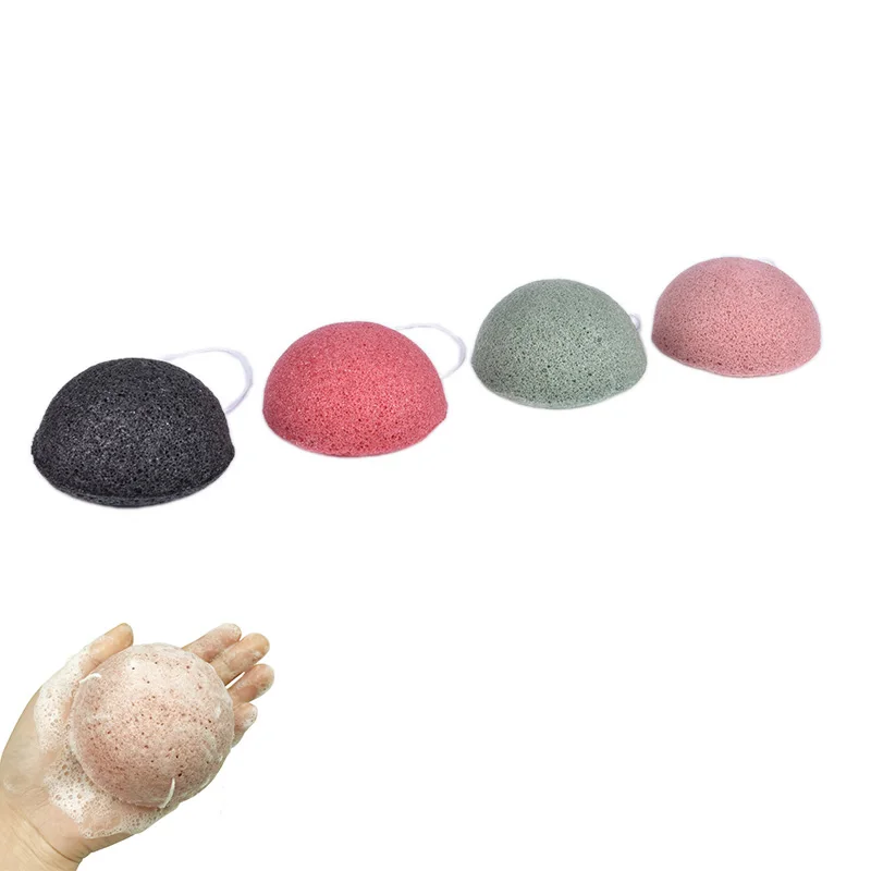 Puff Cleaning-Sponge Makeup Exfoliator Face-Wash Konjac Natural Konnyaku