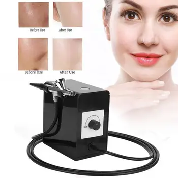 

Manicure Machine Black Mini Airbrush Kit Air Brush Pen for Nail Art Beauty Makeup Tool Accessory Nails Accessory Tattoo Supplie
