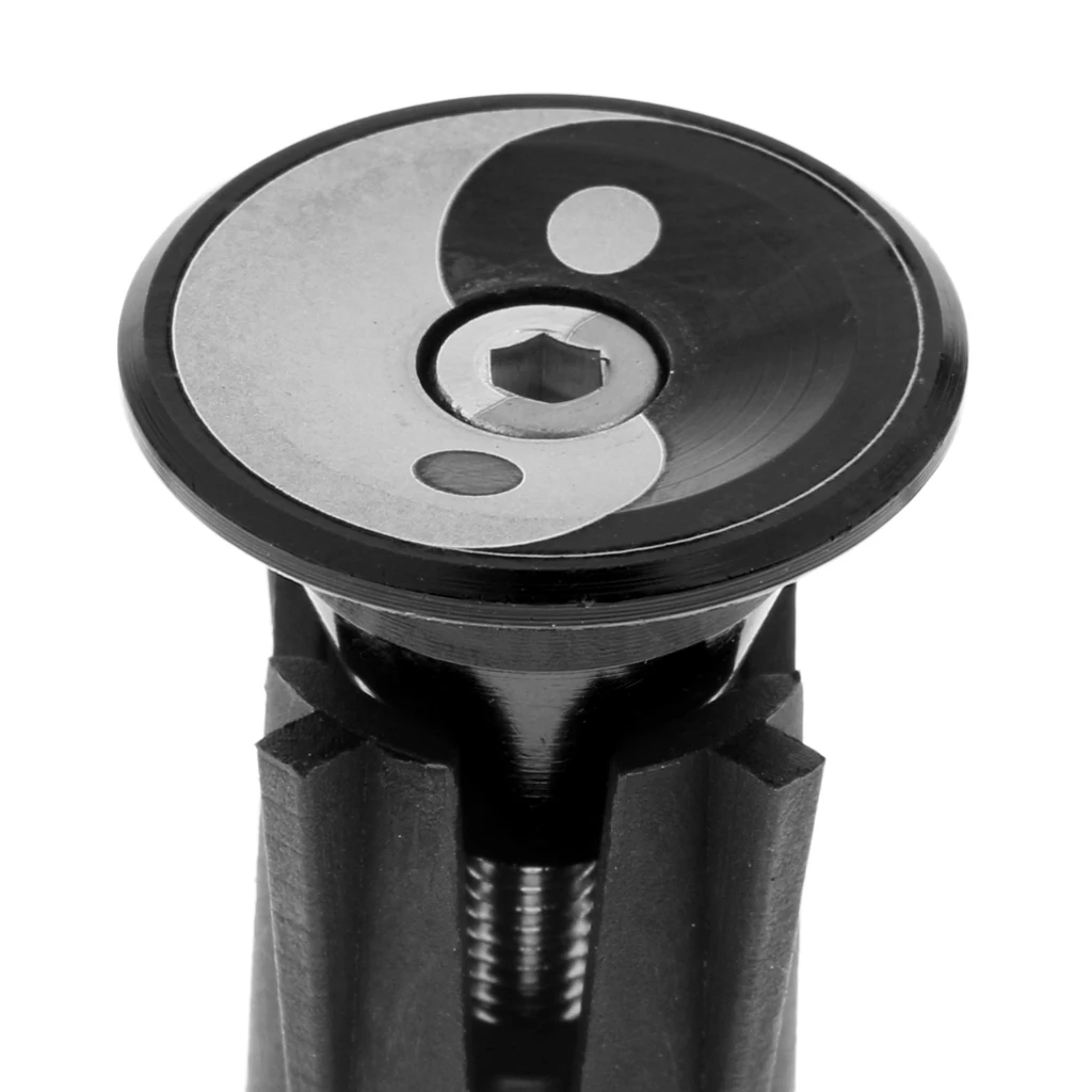 2 Pair Road MTB Bike End Plugs Grip Handlebar Bar Stoppers Caps Black Red Precision CNC Machined