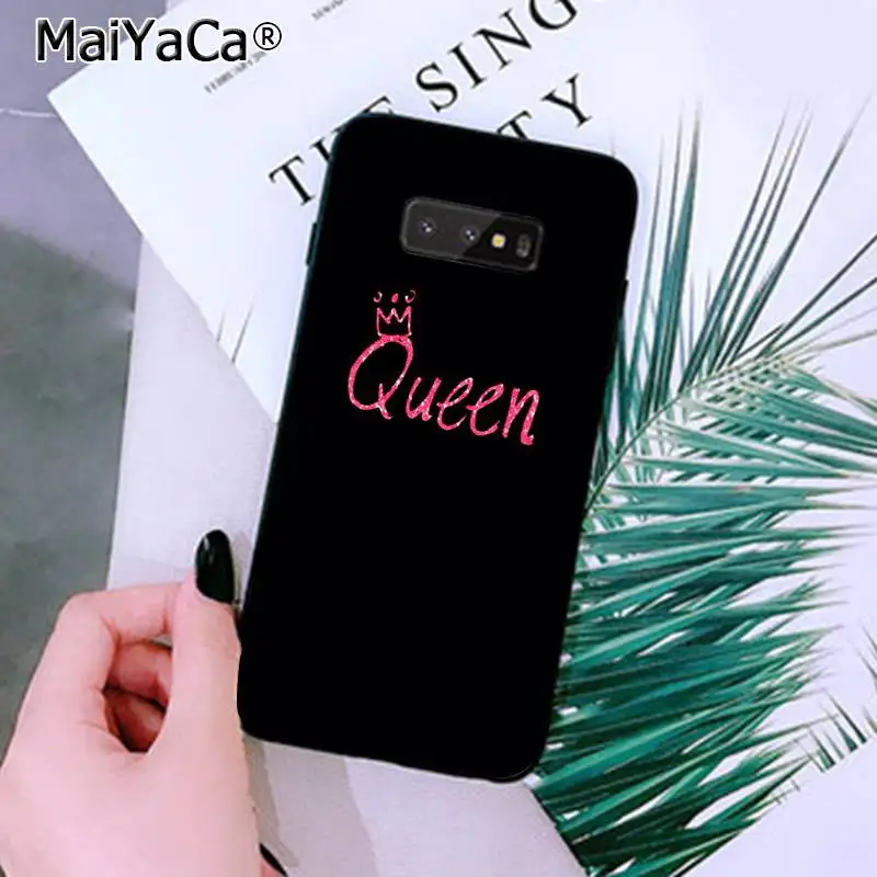 MaiYaCa розовый костюм принцессы королевы boss с проектом король мягкий чехол для